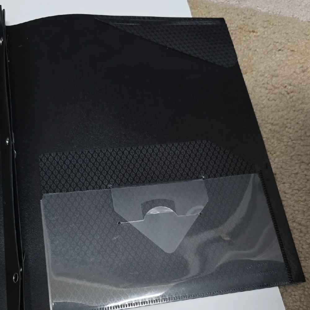Mead Five Star Black Elite Folder